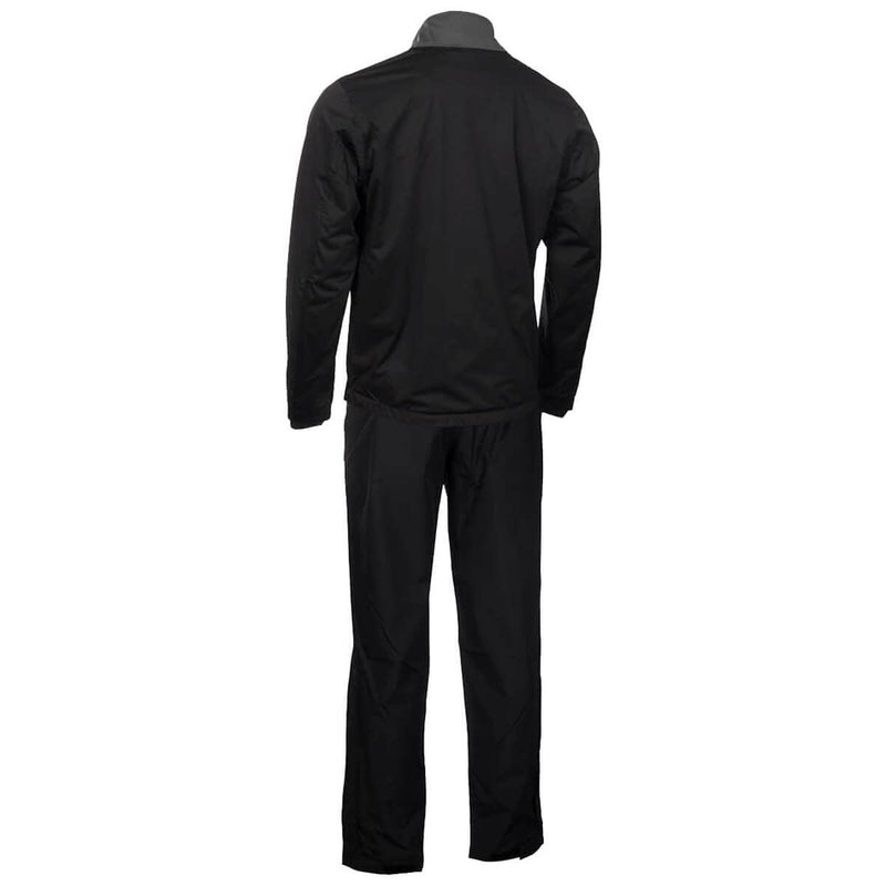 Calvin Klein Mens Waterproof Suit - Black/Charcoal - XL - Golf Gift