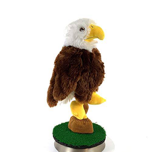 Creative Covers for Golf Bald Eagle Headcover,Brown-White-Yellow, - Golf Gift