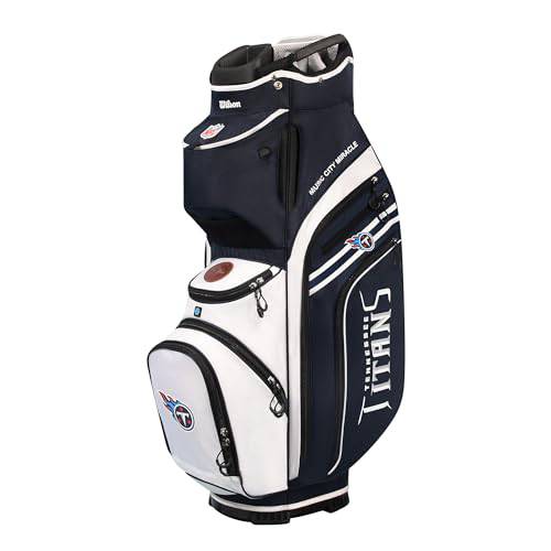 Wilson NFL Golf Bag - Cart, Tennessee Titans - Golf Gift