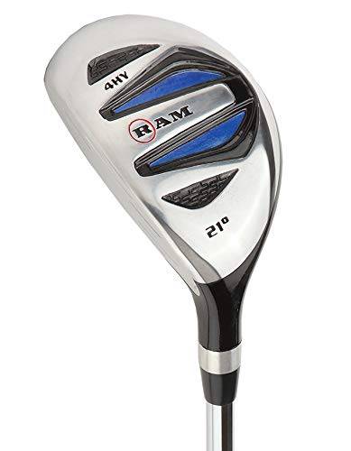 Ram Golf EZ3 Mens Golf Clubs Set with Stand Bag - Graphite/Steel Shafts - Lefty - Golf Gift