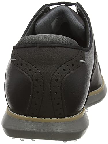 FootJoy FJ Traditions Women's Golf Shoes, Size UK 7 Wide, Black - Golf Gift