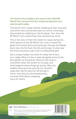 The Secret Tour Caddy: A Year in the Life of a Professional Caddy on the European and PGA Golf Tours - Golf Gift