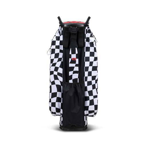 OGIO All Elements Silencer Waterproof Cart Bag, Warped Checkers - Golf Gift