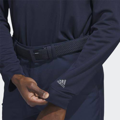 adidas Men's UPF Long Sleeve Golf Polo Shirt, Collegiate Navy, XXL - Golf Gift