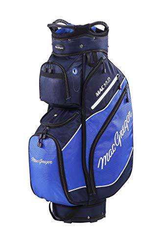 MACGREGOR Golf MACTEC 14.0 Golf Club Cart Bag, 10", Navy/Royal - Golf Gift