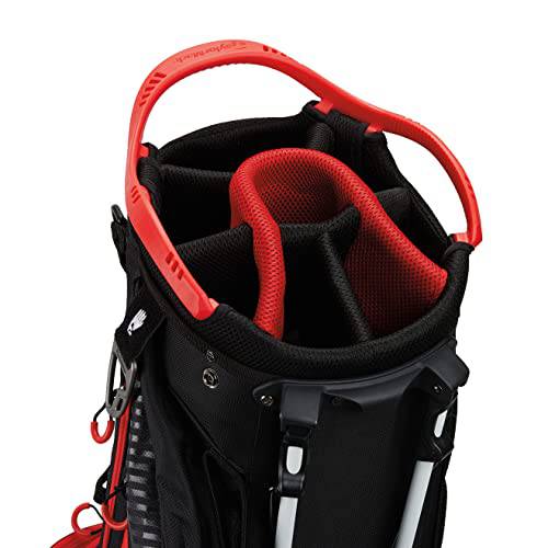 TaylorMade 2023 Pro Stand Bag (Black/Red) - Golf Gift