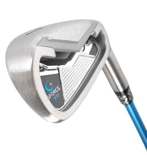 GForce 7 Iron Golf Swing Trainer - Used by Rory McIlroy, Named Golf Monthly Editor’s Choice “Best Swing Trainer 2024” Super Flexible Shaft Training Aid, Tempo, Rhythm, Transition, Timing + USGA Legal - Golf Gift