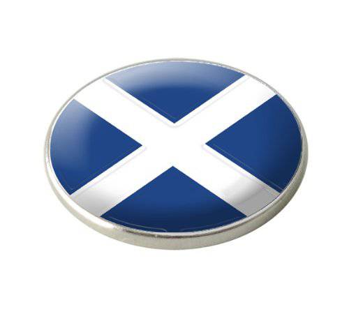 SCOTLAND NATIONAL FLAG GOLF BALL MARKER. - Golf Gift