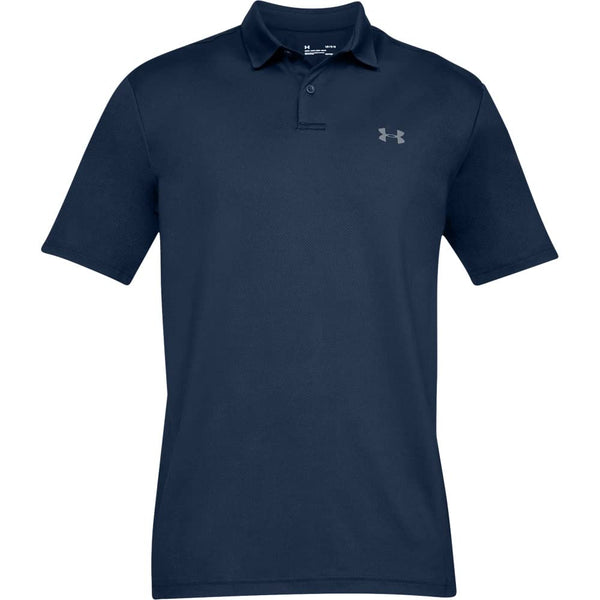 Under Armour Men's UA Performance Textured Polo Shirt, Structured Men's Polo for Exercise and Sports, VersatileWorkout Polo Top - Golf Gift