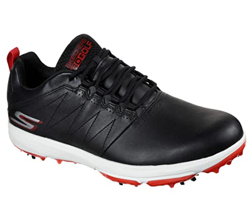 Skechers Pro 4 Legacy Spiked Golf Shoes Black / Red 11.5 - Golf Gift