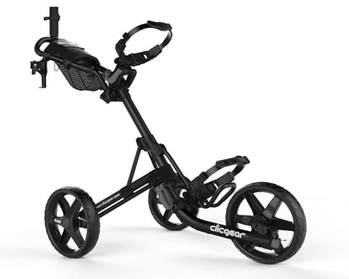 Clicgear Unisex 4.0 - CLICGEAR 4 0 TROLLEY BLACK, Black, One Size UK - Golf Gift