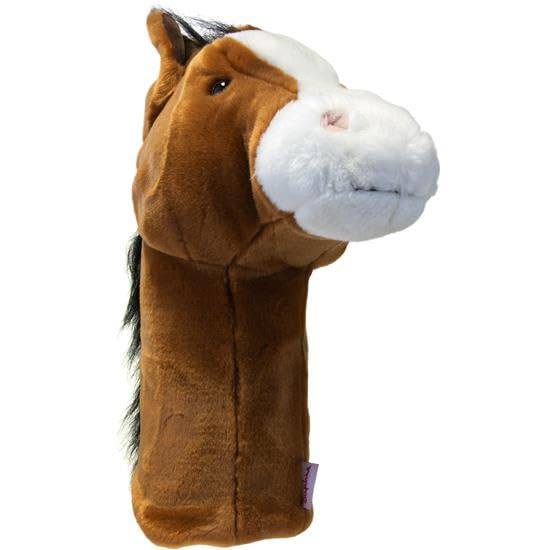 Daphne's Novely Headcover - Horse,Brown-White,P36 - Golf Gift