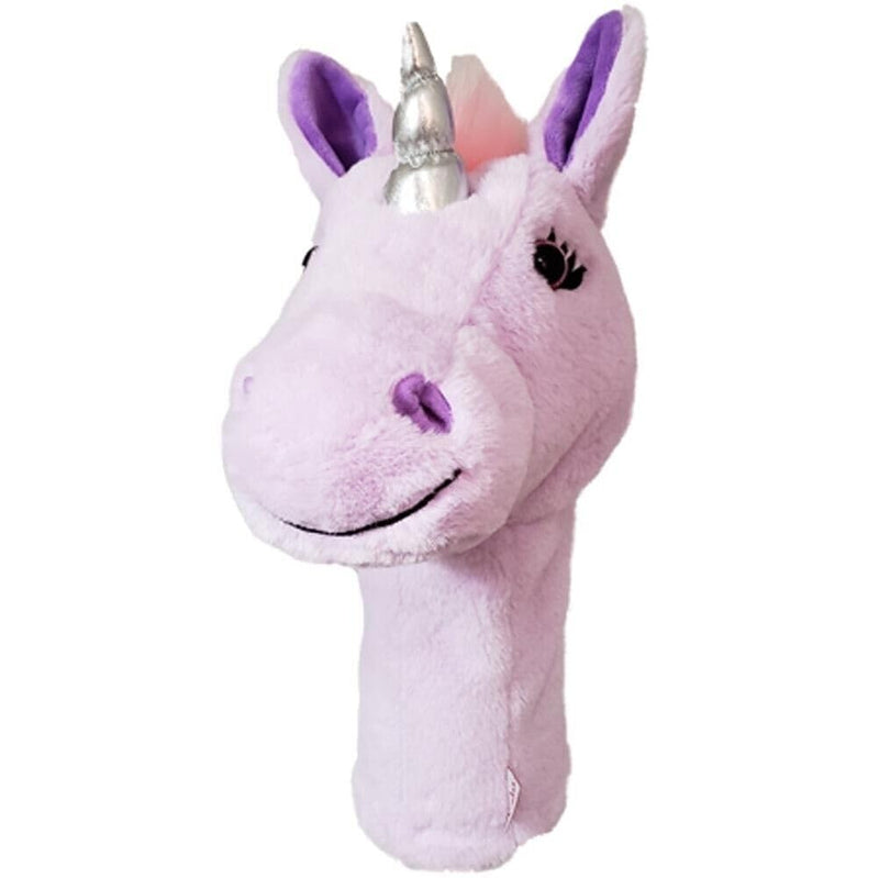 Daphne's Novelty Animal Golf Headcovers - Unicorn Golf Driver Headcover, Pink - Golf Gift