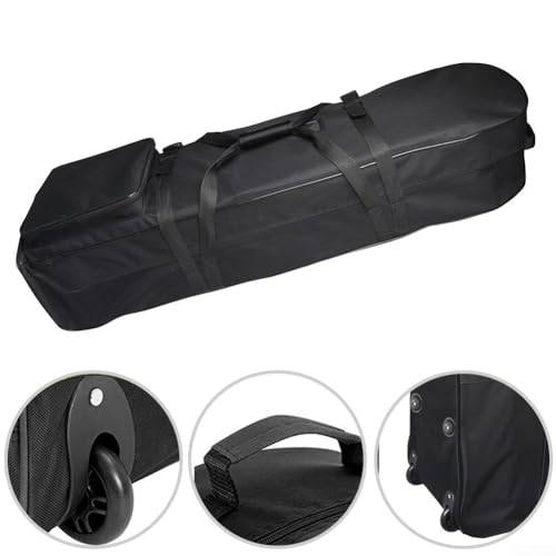 Travel Bags For Golf,Lightweight Flight Case With Wheels 900D Oxford Wear-Resistant Foldable Club Travel Covers Storage Pocket - Golf Gift