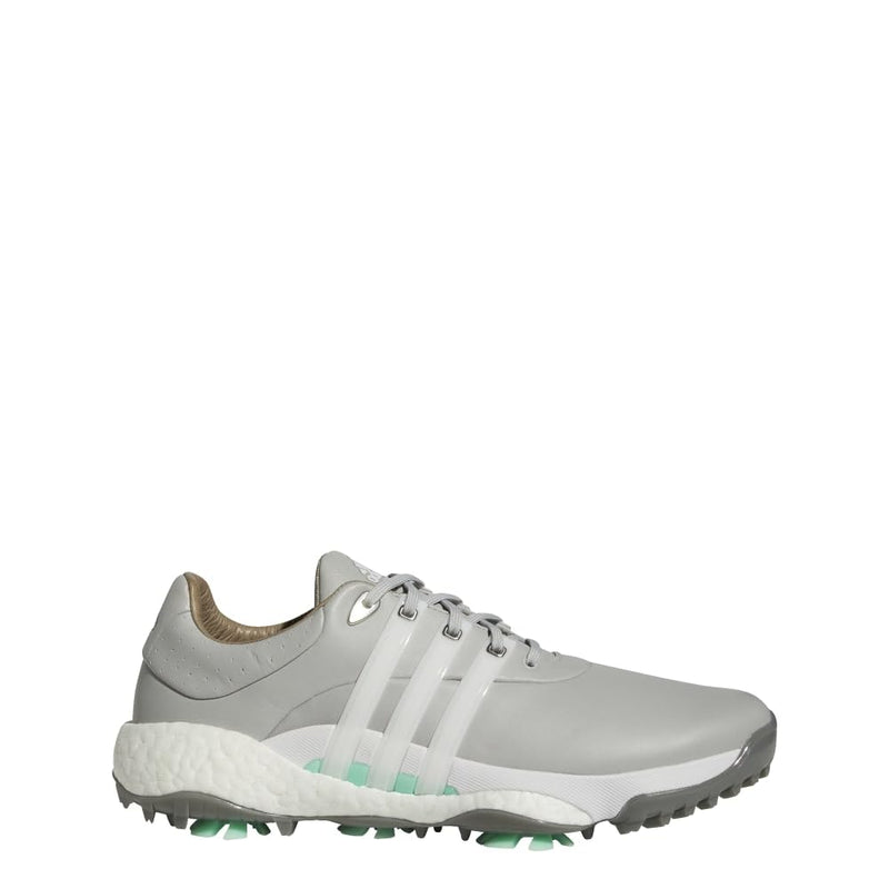 adidas Women's TOUR360 22 Golf Shoes, Grey Two/Footwear White/Pulse Mint, 7.5 - Golf Gift