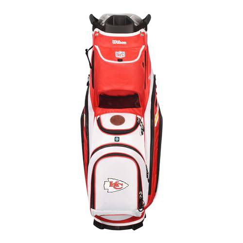 Wilson NFL Golf Bag - Cart, Kansas City Chiefs - Golf Gift