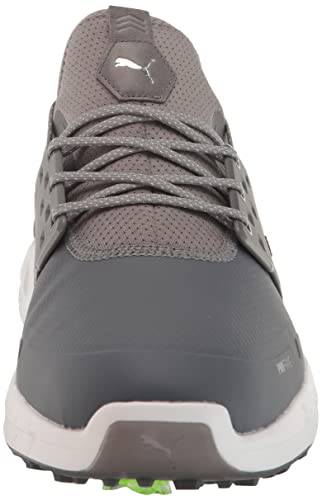 PUMA Men's Ignite Articulate Golf Shoe, Quiet Shade Silver/Quiet Shade, 11 UK - Golf Gift