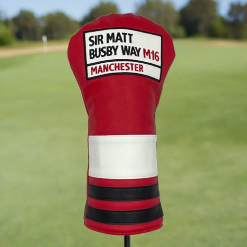 Manchester Golf Driver Headcover – Sir Matt Busby Way