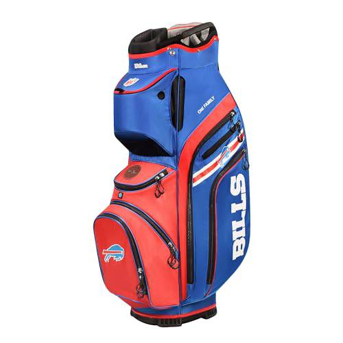 Wilson NFL Golf Bag - Cart, Buffalo Bills - Golf Gift