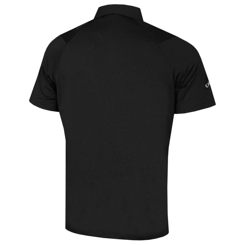 Callaway Golf Mens Swingtech Solid Polo Shirt - Caviar - XXXL - Golf Gift