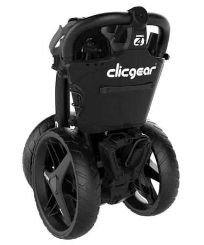 Clicgear Unisex 4.0 - CLICGEAR 4 0 TROLLEY BLACK, Black, One Size UK - Golf Gift