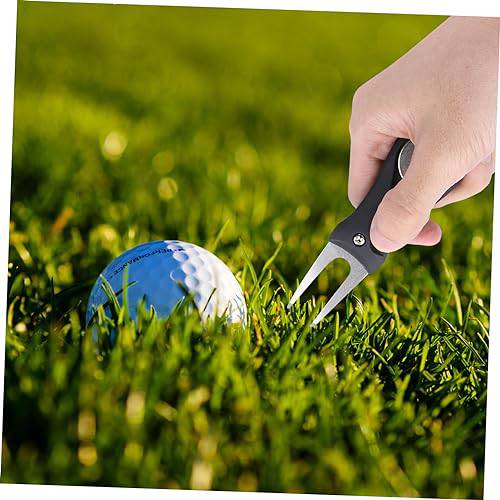 BESPORTBLE Golf Course Accessories Golf Turf Golf Tools Divit Golf Tool Green Green Accessories Divot Tool Green Divot Fork Green Tool Green Fork - Golf Gift