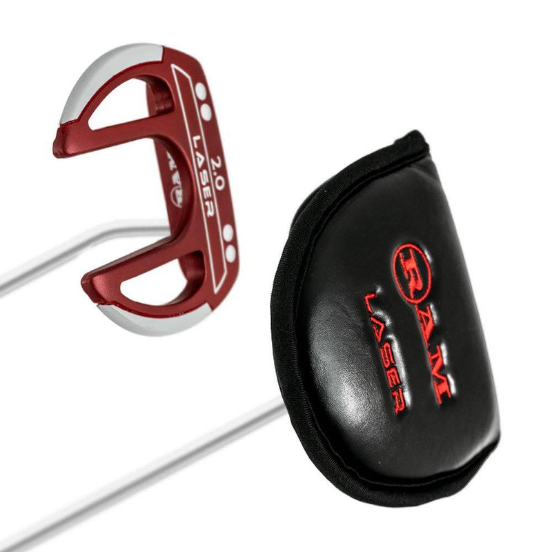 Ram Golf Laser Model 2 Putter with Advanced Perimeter Weighting (right, 34) - Golf Gift