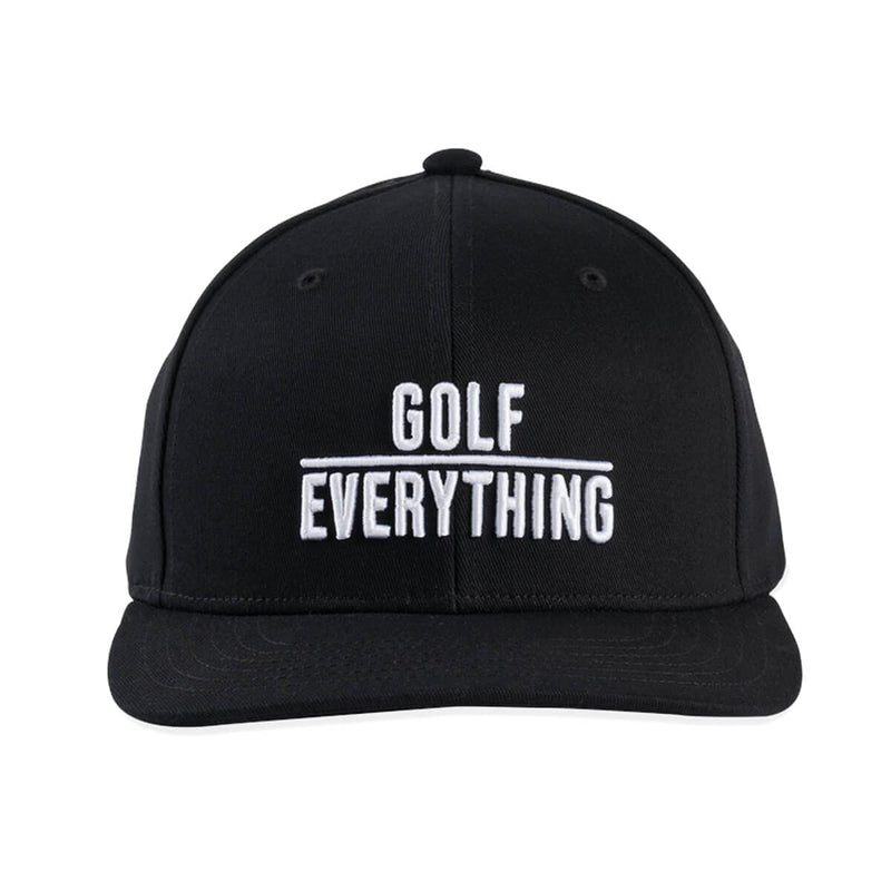 Callaway Golf Mens Slogan Cap - Black - Golf Over Everything - One Size - Golf Gift