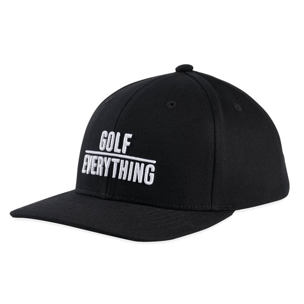 Callaway Golf Mens Slogan Cap - Black - Golf Over Everything - One Size - Golf Gift