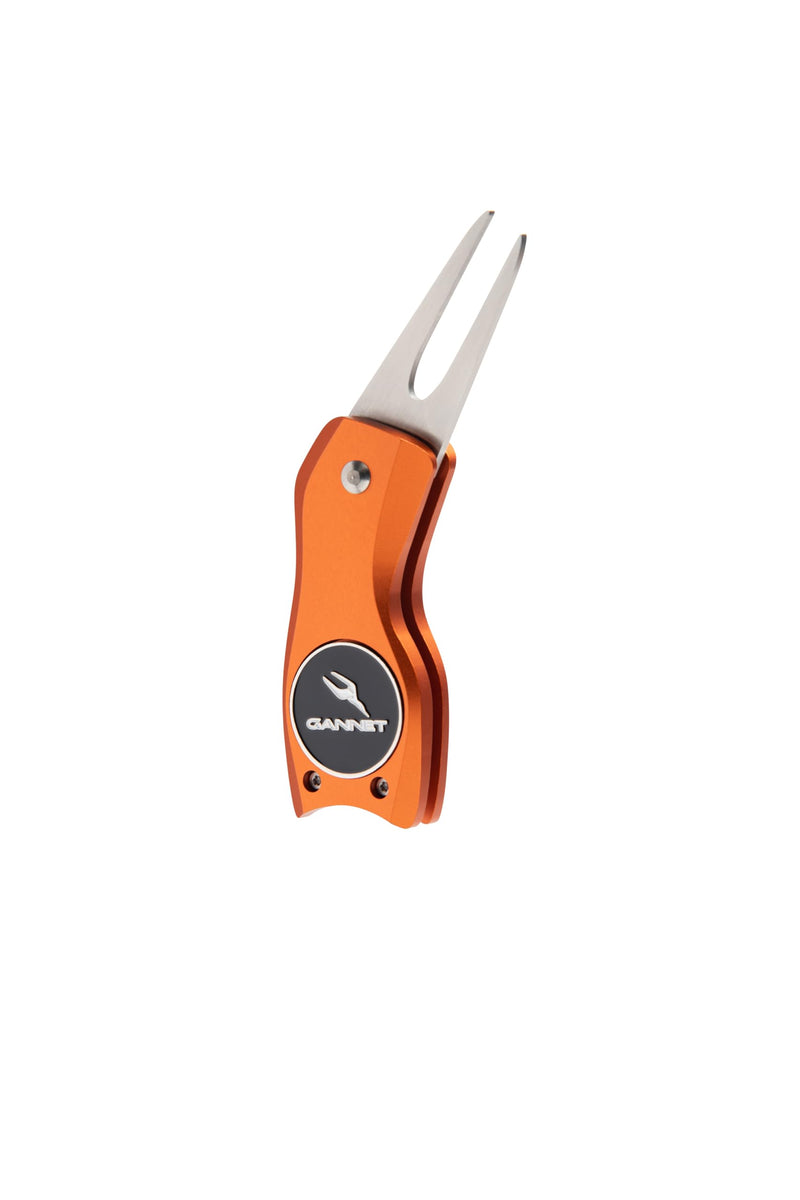 Gannet™ pitch mark repair tool (Orange) - Golf Gift