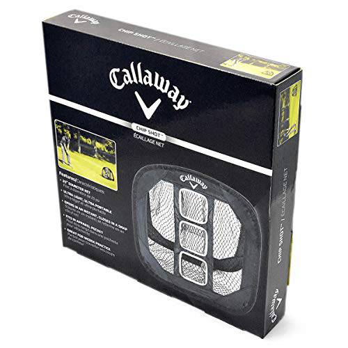 Callaway Chip Shot Golf Net - Black, 66 x 66 cm - Golf Gift