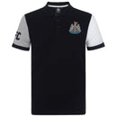 Newcastle United Men's Black Golf Polo Shirt