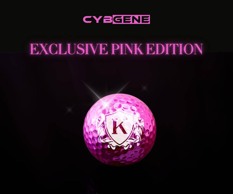 CybGene Golf Gifts for Women Unique, Personalised Coloured Golf Balls, Cool Accessories for Golfers, Golf Lovers, for Birthday and Christmas - Golf Gift