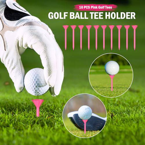 HUIJUTCHEN Golf Accessories, Golf Club Cleaner Brush with Water Spray Bottle Microfiber Golf Towel Kit for Golf Club Bags Golf Ball Storage Bag Plastic Golf Tees Set Golf Gifts for Women Men - Golf Gift