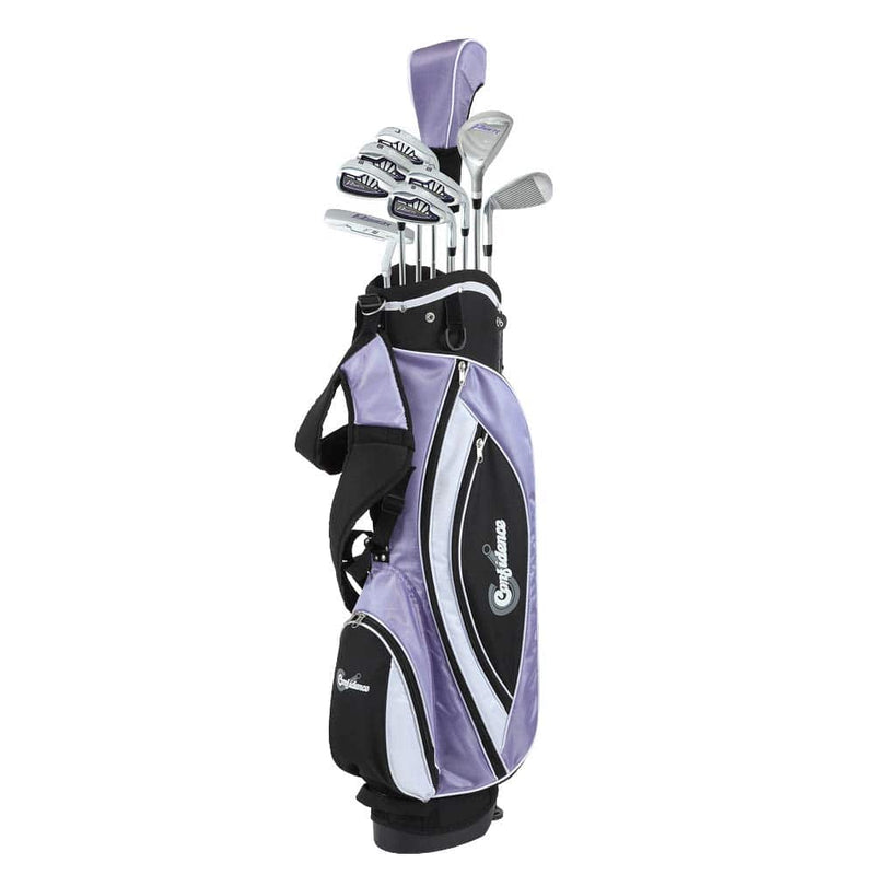 Confidence Power II Ladies Golf Clubs Set + Bag - Golf Gift