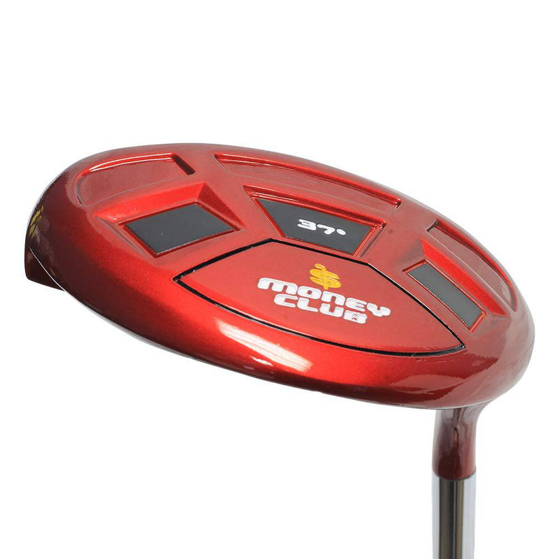 Right Handed Men's Money Club 37° Fire Red Golf Chipper Save Easy Strokes - Golf Gift