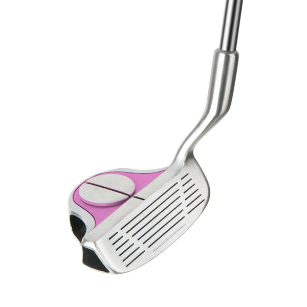 Intech EZ Roll Pink/Satin Ladies Right Handed Chipper Golf Club, Short Distance Approach Chipping Club for Women - Golf Gift