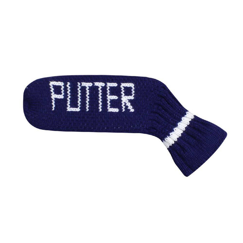 Navy Blue Golf Blade Putter Cover,1 Piece in Pack, Double Layers knit, Fits Blade Putters Cute and Soft Acrylic Fabric - Golf Gift