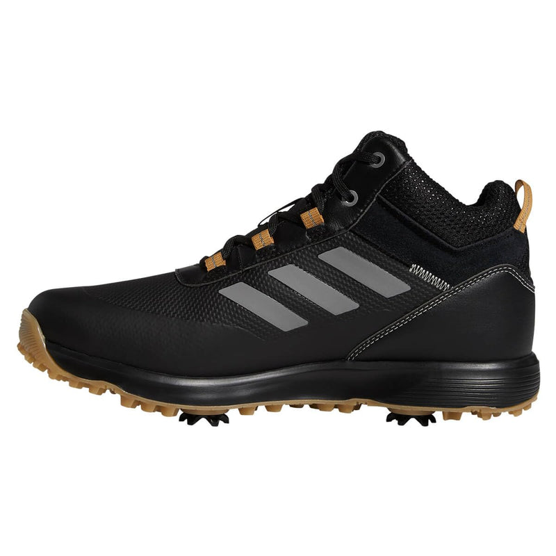 adidas Golf Mens S2G Mic-Cut Golf Shoes - Core Black/Green/Mesa - UK 11 - Golf Gift