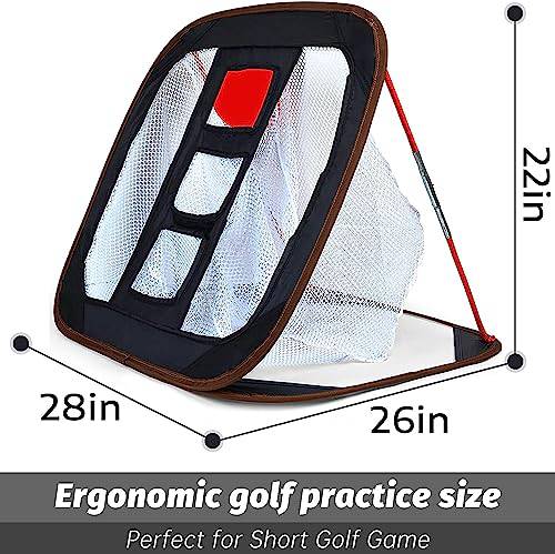 Kapler Golf Chipping Net: Golf Chipping Practice Net in Garden Backyard - Golf Gift