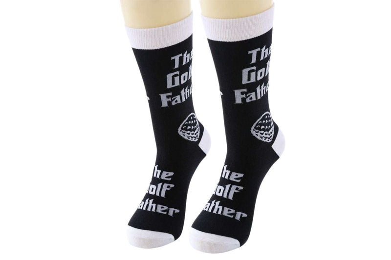 solo-pro master your game Novelty Golf Socks for Dad's, Father's Unique Birthday Golf Gift Fathers Day THE GOLF FATHER - Golf Gift