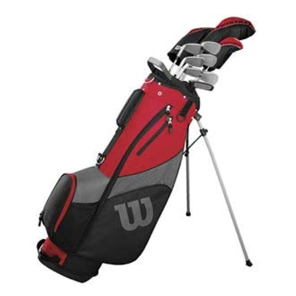 Wilson Pro Staff-SGI 1,3,5,6-S,P,B,GR/Golf/Black/Red Irons, Women, Multicolor (Multicolor), One Size - Golf Gift