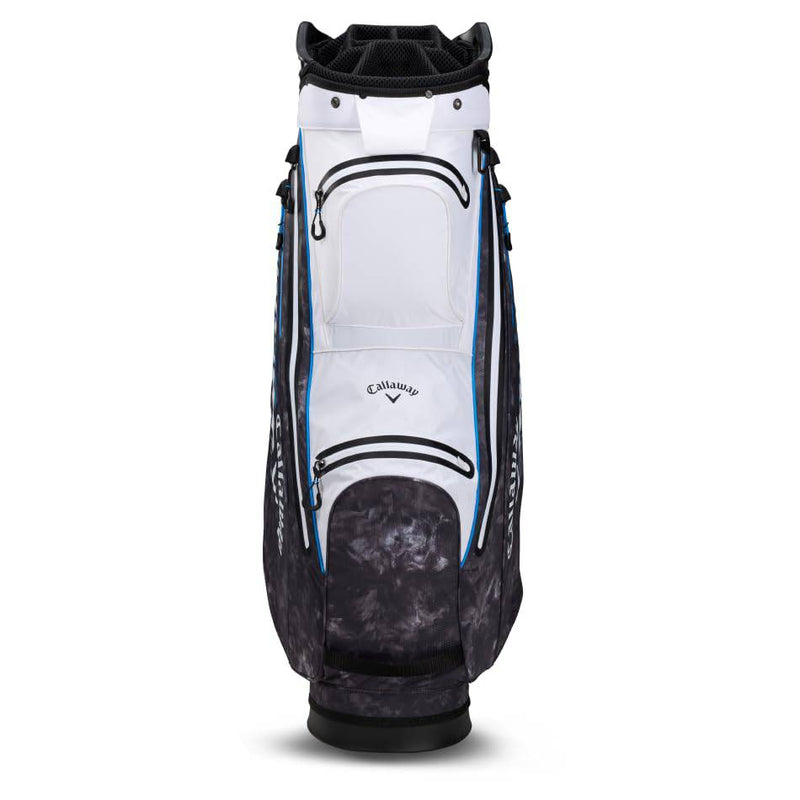 Callaway Golf Chev Dry 14 Waterproof Cart Bag 2024, Smoke/White/Blue - Golf Gift