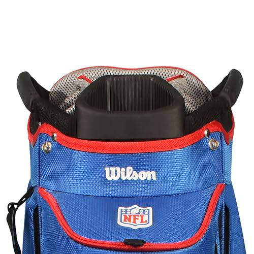 Wilson NFL Golf Bag - Cart, Buffalo Bills - Golf Gift