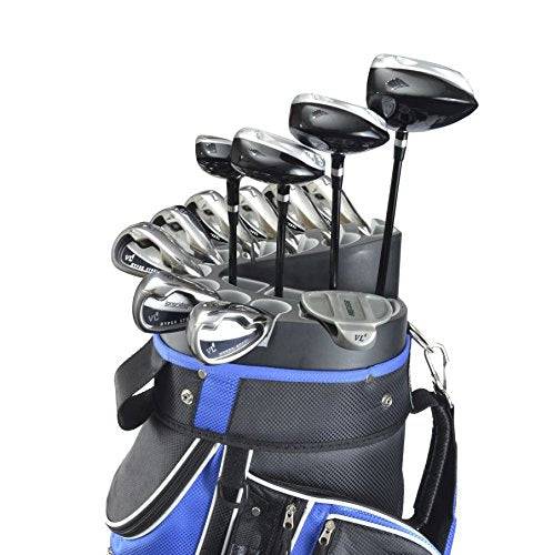 Longridge EZE Kaddy Pro Cart Bag - Black/Navy - Golf Gift