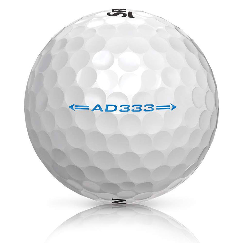 Srixon Men's AD333 Golf Balls, White, One Dozen (2017 Version) - Golf Gift