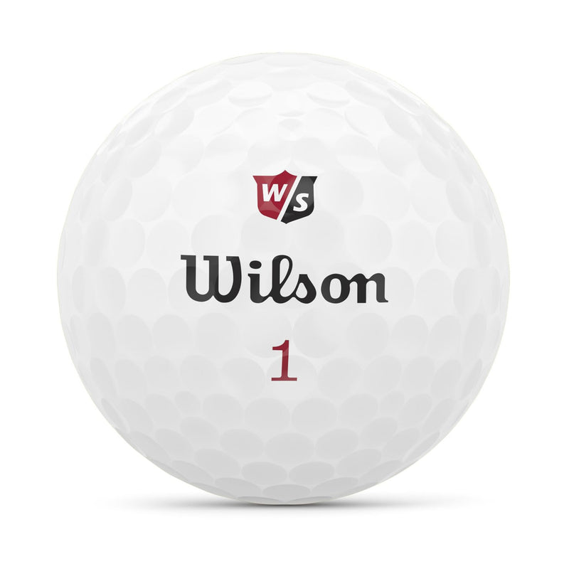 Wilson Staff Golf Balls, Duo Soft, Two-Piece Golf Ball, 12 Balls, White - Golf Gift