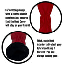 Liverpool Hybrid Golf Headcover – Red Synthetic Leather