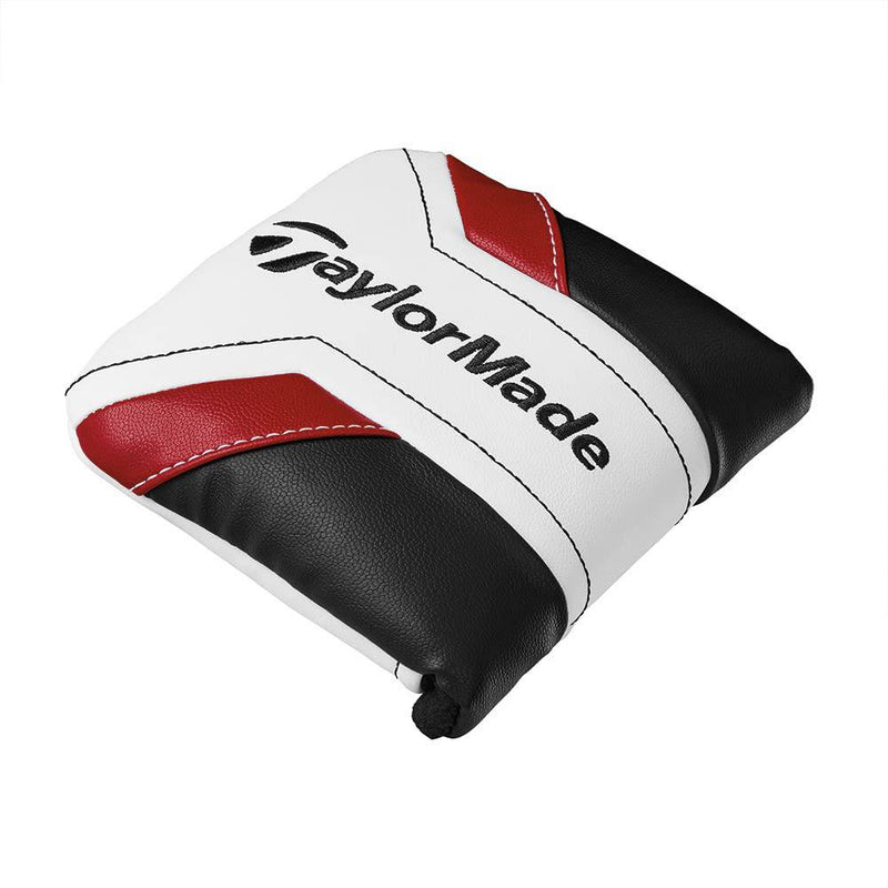 TaylorMade Unisex Spider Headcover, White, Black, Red, One Size UK - Golf Gift