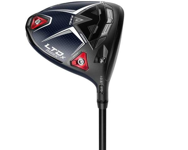 Cobra Golf 2022 LTDX Max Driver Gloss Peacoat-Red (Men's, Right Hand, Project X Hzrdrus Smoke im10 60, Stiff Flex, 9) - Golf Gift